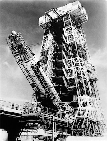 1950s AIR FORCE ATLAS MISSILE AT CAPE CANAVERAL Stock Photo - Rights-Managed, Code: 846-02791799
