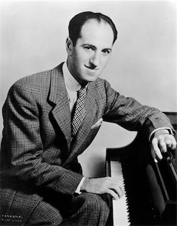 1930s GEORGE GERSHWIN AT PIANO Stock Photo - Rights-Managed, Code: 846-02791823