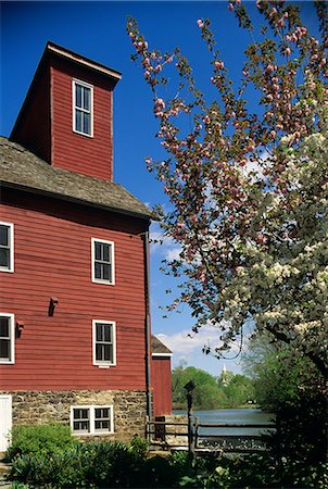 simsearch:846-03165691,k - CLINTON, NJ HISTORIC RED MILL CLINTON HISTORICAL MUSEUM Stock Photo - Rights-Managed, Code: 846-03165337