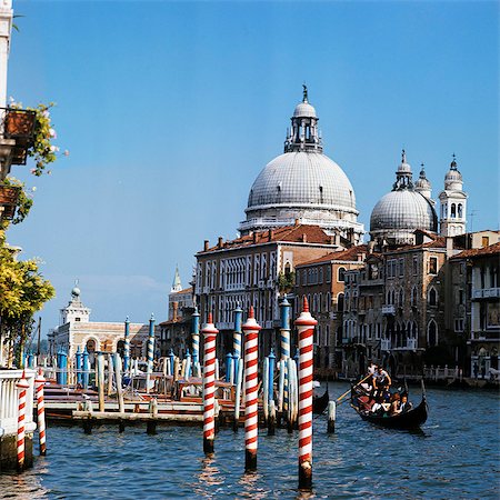 DOME OF SANTA MARIA DELLA SALUTE FROM THE GRAND CANAL, VENICE, ITALY Stock Photo - Rights-Managed, Code: 846-03165594