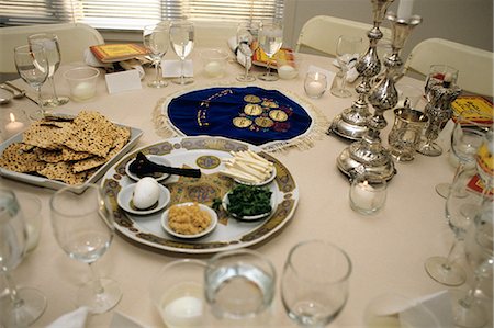 passover - PASSOVER SEDER Stock Photo - Rights-Managed, Code: 846-03165714