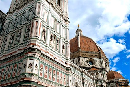 Piazza Duomo and the Cathedral Santa Maria del Fiore, Florence (Firenze), UNESCO World Heritage Site, Tuscany, Italy, Europe Stock Photo - Rights-Managed, Code: 841-05784058