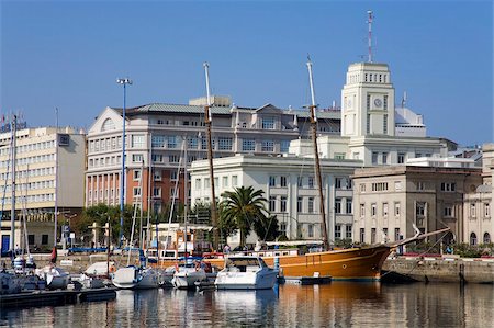 Darsena Marina, La Coruna, Galicia, Spain, Europe Stock Photo - Rights-Managed, Code: 841-05784387