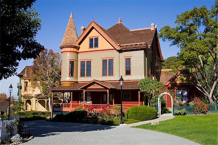 simsearch:841-06031845,k - Christian House at the Heritage Park, San Diego, California, United States of America, North America Stock Photo - Rights-Managed, Code: 841-05784524