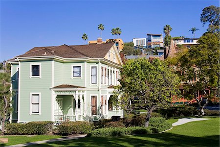 simsearch:841-06031845,k - Burton House at the Heritage Park, San Diego, California, United States of America, North America Stock Photo - Rights-Managed, Code: 841-05784523