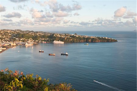 simsearch:841-05796490,k - Boudicca, Fred Olsen Cruise Lines, Kingstown Harbour, St. Vincent, St. Vincent and The Grenadines, Windward Islands, West Indies, Caribbean, Central America Stock Photo - Rights-Managed, Code: 841-05784924