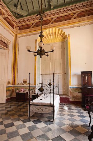 palaces interior - Interior of the Palacio Cantero, houses the Municipal History Museum, Trinidad, UNESCO World Heritage Site, Cuba, West Indies, Caribbean, Central America Stock Photo - Rights-Managed, Code: 841-05785029