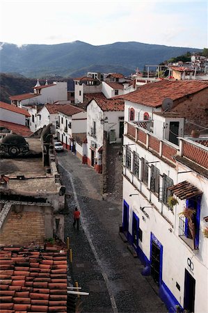 Taxco, colonial town well known for its silver markets, Guerrero State, Mexico, North America Stock Photo - Rights-Managed, Code: 841-05785541