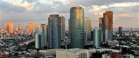 philippines landscape image - View of Makati, Manila, Philippines, Southeast Asia, Asia Stock Photo - Rights-Managed, Code: 841-05781110