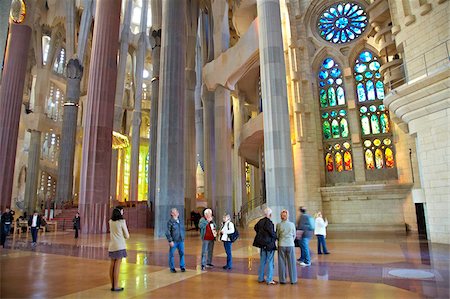 Sagrada Familia, UNESCO World Heritage Site, Barcelona, Catalonia, Spain, Europe Stock Photo - Rights-Managed, Code: 841-05781913