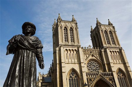 simsearch:841-06805788,k - Sculpture of Bengali scholar outside the Cathedral, Bristol, Avon, England, United Kingdom, Europe Stock Photo - Rights-Managed, Code: 841-05782136