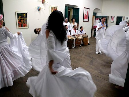 Escuela de Bomba y Plena Dona Brenes in the old town, where traditional dances can be learned, San Juan, Puerto Rico, West Indies, Caribbean, Central America Stock Photo - Rights-Managed, Code: 841-05782468