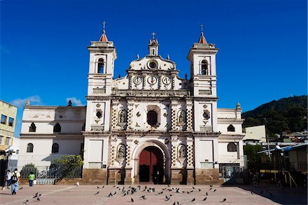 Iglesia Los Dolores, Tegucigalpa, Honduras, Central America Stock Photo - Rights-Managed, Code: 841-05782505