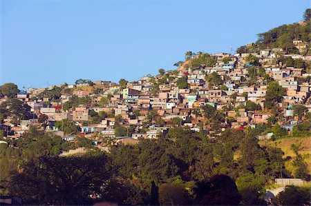 Hillside suburbs of Tegucigalpa, Honduras, Central America Stock Photo - Rights-Managed, Code: 841-05782503