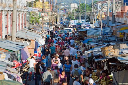 placing - Street market, San Salvador, El Salvador, Central America Stock Photo - Rights-Managed, Code: 841-05782544