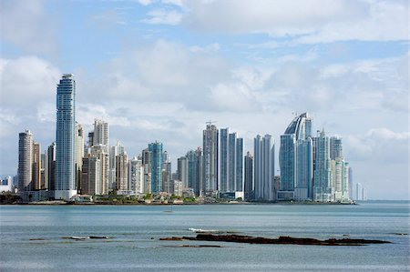 panama - City skyline, Panama City, Panama, Central America Stock Photo - Rights-Managed, Code: 841-05782578