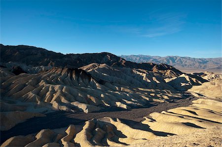 Zabriskie Point, Death Valley National Park, California, United States of America, North America Stock Photo - Rights-Managed, Code: 841-05783143