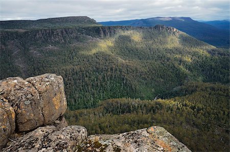 Devils Gullet, Great Western Tiers, Tasmanie, Australie, Pacifique Photographie de stock - Rights-Managed, Code: 841-05783513