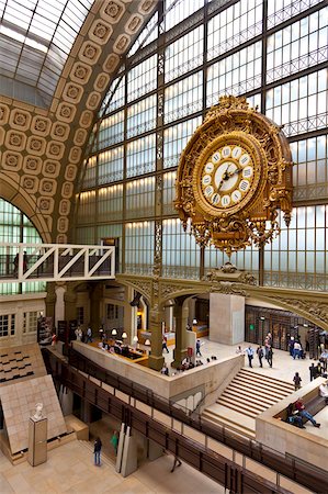 paris clock - Musee d'Orsay, Paris, France, Europe Stock Photo - Rights-Managed, Code: 841-05795297