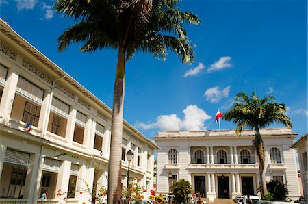 City hall, Fort-de-France, Martinique, French Overseas Department, Windward Islands, West Indies, Caribbean, Central America Stock Photo - Rights-Managed, Code: 841-05796489