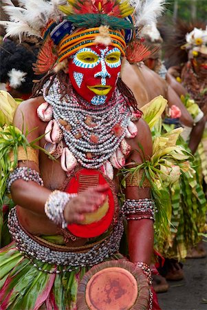 simsearch:841-02946648,k - Sing Sing of Mount Hagen, a cultural show with ethnic groups, Mount Hagen, Western Highlands, Papua New Guinea, Pacific Stock Photo - Rights-Managed, Code: 841-05796544