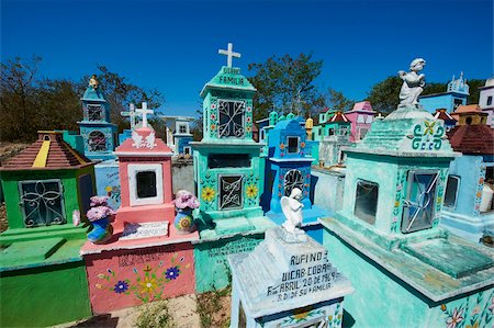 Mayan cemetery, Hoctun, Yucatan State, Mexico, North America Stock Photo - Rights-Managed, Code: 841-05796657