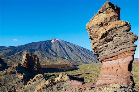 Mount Teide, Teide National Park, UNESCO World Heritage Site, Tenerife, Canary Islands, Spain, Europe Stock Photo - Rights-Managed, Code: 841-05796749