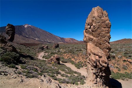 Las Canadas, Parque Nacional del Teide, UNESCO World Heritage Site, Tenerife, Canary Islands, Spain, Europe Stock Photo - Rights-Managed, Code: 841-05846050