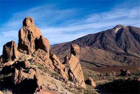 Las Canadas, Parque Nacional del Teide, UNESCO World Heritage Site, Tenerife, Canary Islands, Spain, Europe Stock Photo - Rights-Managed, Code: 841-05846052