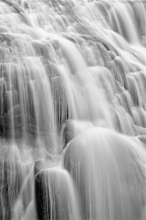 Detail of Gibbon Falls, Yellowstone National Park, UNESCO World Heritage Site, Wyoming, United States of America, North America Stock Photo - Rights-Managed, Code: 841-05846207