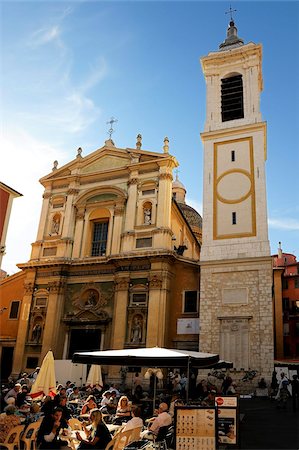 St. Reparate Cathedral, Place Rosseti, Old Town, Nice, Alpes Maritimes, Provence, Cote d'Azur, French Riviera, France, Europe Stock Photo - Rights-Managed, Code: 841-05846392