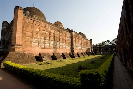 Exterior wall, Great Katra Mosque, Murshidabad, West Bengal, India, Asia Stock Photo - Rights-Managed, Code: 841-05846636