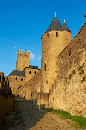 simsearch:841-06342927,k - Medieval city of Carcassonne, UNESCO World Heritage Site, Aude, Languedoc-Roussillon, France, Europe Stock Photo - Rights-Managed, Code: 841-05847586