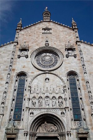Duomo, Piazza del Duomo, Como, Lake Como, Lombardy, Italy, Europe Stock Photo - Rights-Managed, Code: 841-05847821