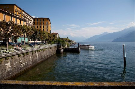 Lakeside, Cadenabbia, Lake Como, Lombardy, Italian Lakes, Italy, Europe Stock Photo - Rights-Managed, Code: 841-05848383