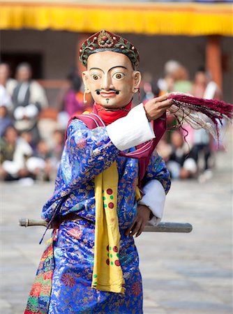 simsearch:841-06030938,k - Monk performing traditional masked dance at the Wangdue Phodrang Tsechu, Wangdue Phodrang Dzong, Wangdue Phodrang (Wangdi), Bhutan, Asia Foto de stock - Con derechos protegidos, Código: 841-05959764