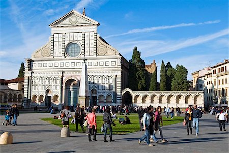 simsearch:841-07540569,k - Church of Santa Maria Novella, UNESCO World Heritage Site, Florence, Tuscany, Italy, Europe Stock Photo - Rights-Managed, Code: 841-05961432