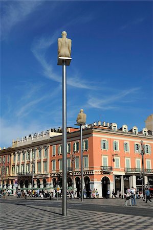 simsearch:841-07205947,k - Sculptures modernes en Place Massena, Nice, Alpes Maritimes, Provence, Côte d'Azur, French Riviera, France, Europe Photographie de stock - Rights-Managed, Code: 841-05961898