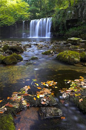 simsearch:855-08781667,k - Upper Ddwli waterfall in summer, Brecon Beacons National Park, Powys, Wales, United Kingdom, Europe Stock Photo - Rights-Managed, Code: 841-05962255