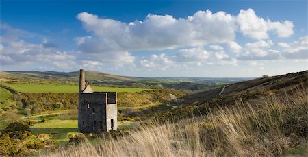 simsearch:841-06031530,k - The remains of Wheal Betsy, the engine house of a lead and silver mine on the western fringes of Dartmoor National Park, Devon, England, United Kingdom, Europe Stock Photo - Rights-Managed, Code: 841-05962479