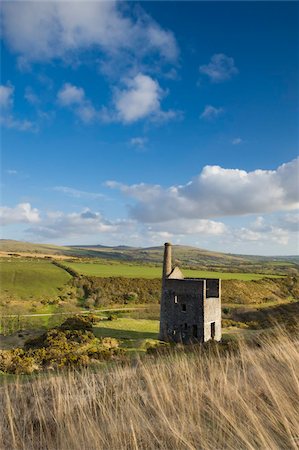 simsearch:841-05962529,k - The remains of Wheal Betsy, the engine house of a lead and silver mine on the western fringes of Dartmoor National Park, Devon, England, United Kingdom, Europe Foto de stock - Con derechos protegidos, Código: 841-05962480
