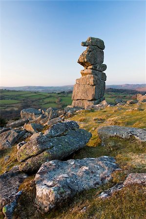 simsearch:841-06030590,k - Bowermans Nose granite outcrop in Dartmoor National Park, Devon, England, United Kingdom, Europe Stock Photo - Rights-Managed, Code: 841-05962558