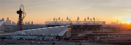 Olympic Park 2012 including Stadium and Orbit tower, London, England, United Kingdom, Europe Foto de stock - Con derechos protegidos, Código: 841-06030368