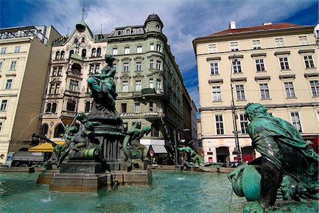 places in vienna - Neuer Markt, Vienna, Austria, Europe Stock Photo - Rights-Managed, Code: 841-06030476