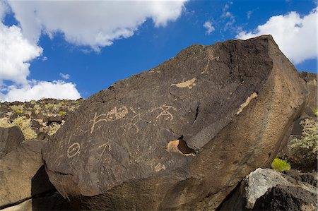 Petroglyph National Monument (Boca Negra Canyon), Albuquerque, New Mexico, United States of America, North America Stock Photo - Rights-Managed, Code: 841-06031049
