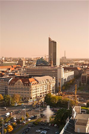 Skyline of Leipzig, Saxony, Germany, Europe Stock Photo - Rights-Managed, Code: 841-06031445