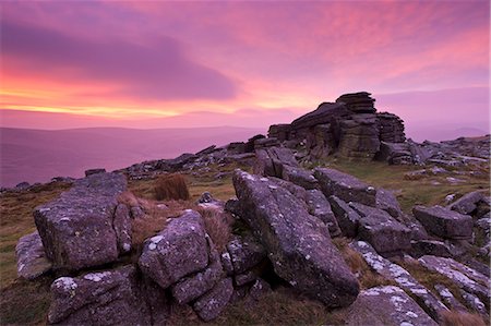 simsearch:841-06030590,k - Intense sunrise above Belstone Tor, Dartmoor, Devon, England, United Kingdom, Europe Stock Photo - Rights-Managed, Code: 841-06031593