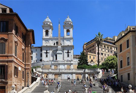 simsearch:841-06341441,k - Trinita dei Monti church, Rome, Lazio, Italy, Europe Stock Photo - Rights-Managed, Code: 841-06031764