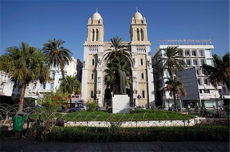 pictures of the african church - St. Louis's cathedral, Tunis, Tunisia, North Africa, Africa Stock Photo - Rights-Managed, Code: 841-06032467