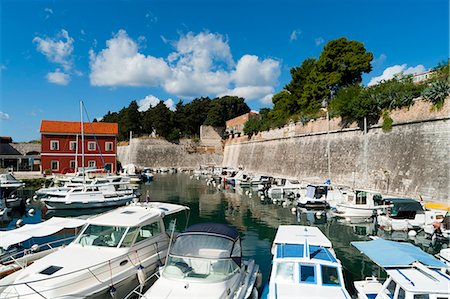 The Fosa, one of the small ports of Zadar, Zadar county, Dalmatia region, Croatia, Europe Stock Photo - Rights-Managed, Code: 841-06032665